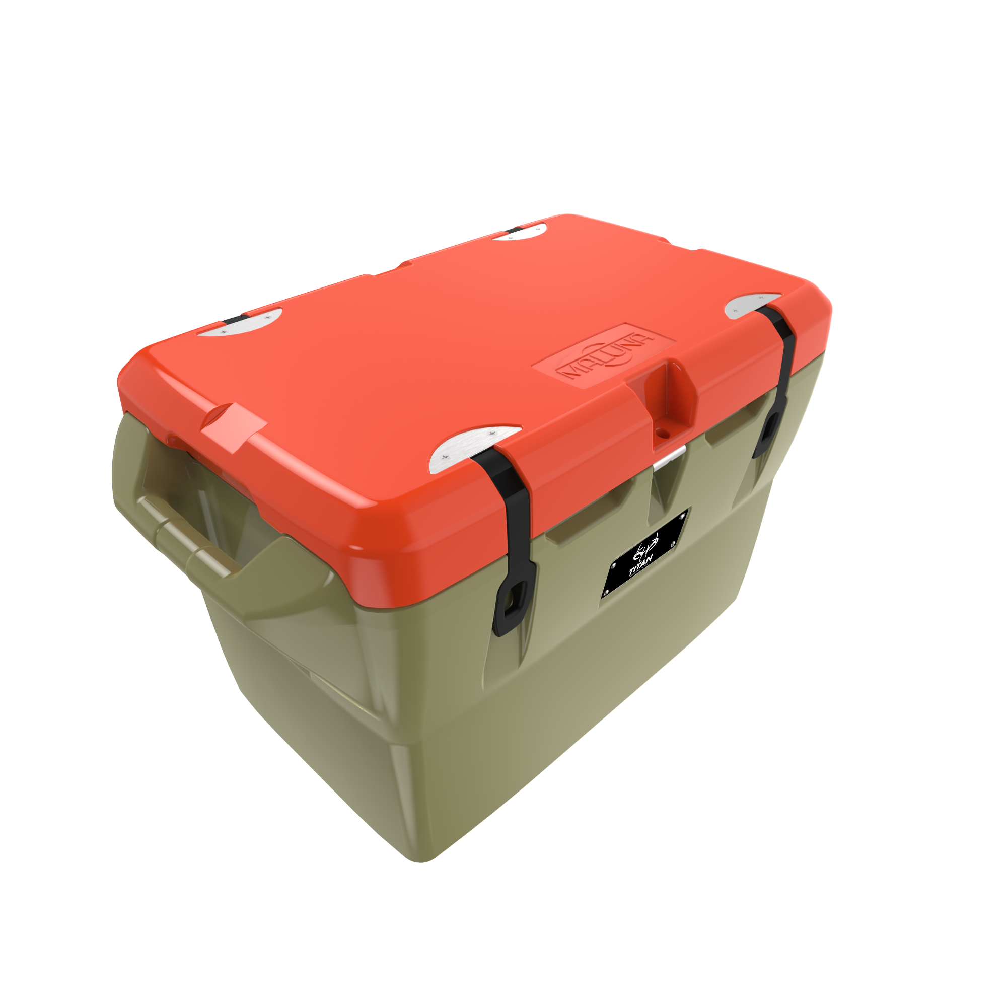 Titan Hunting Blinds 50 Quart Hard Cooler – Made in USA