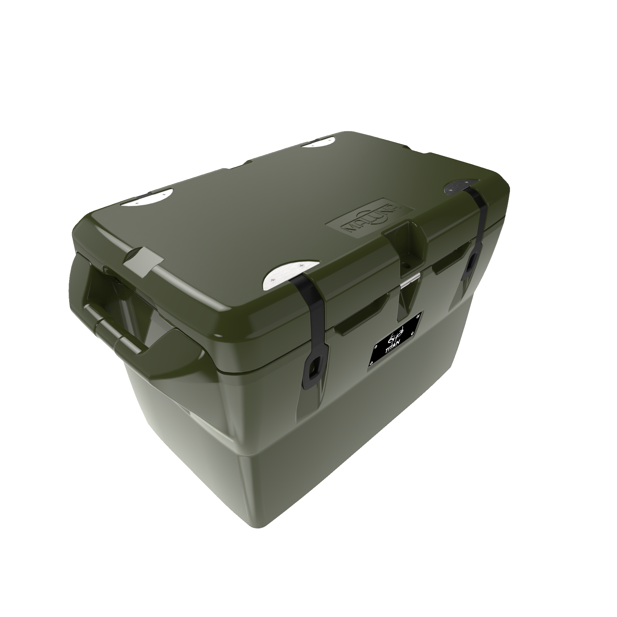 Titan Hunting Blinds 50 Quart Hard Cooler – Made in USA