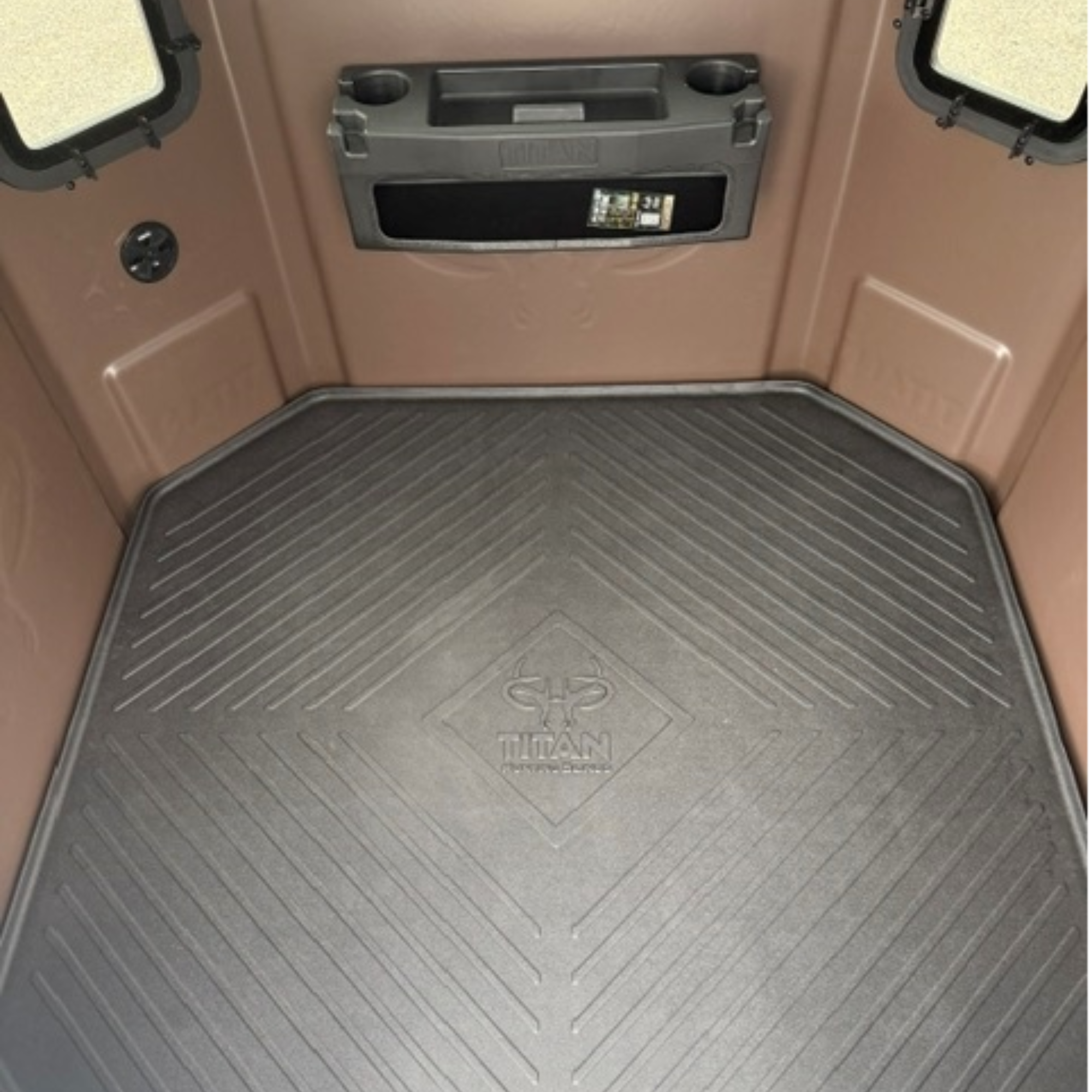 Titan Hunting Blind Rubber All-Weather Floor Mat