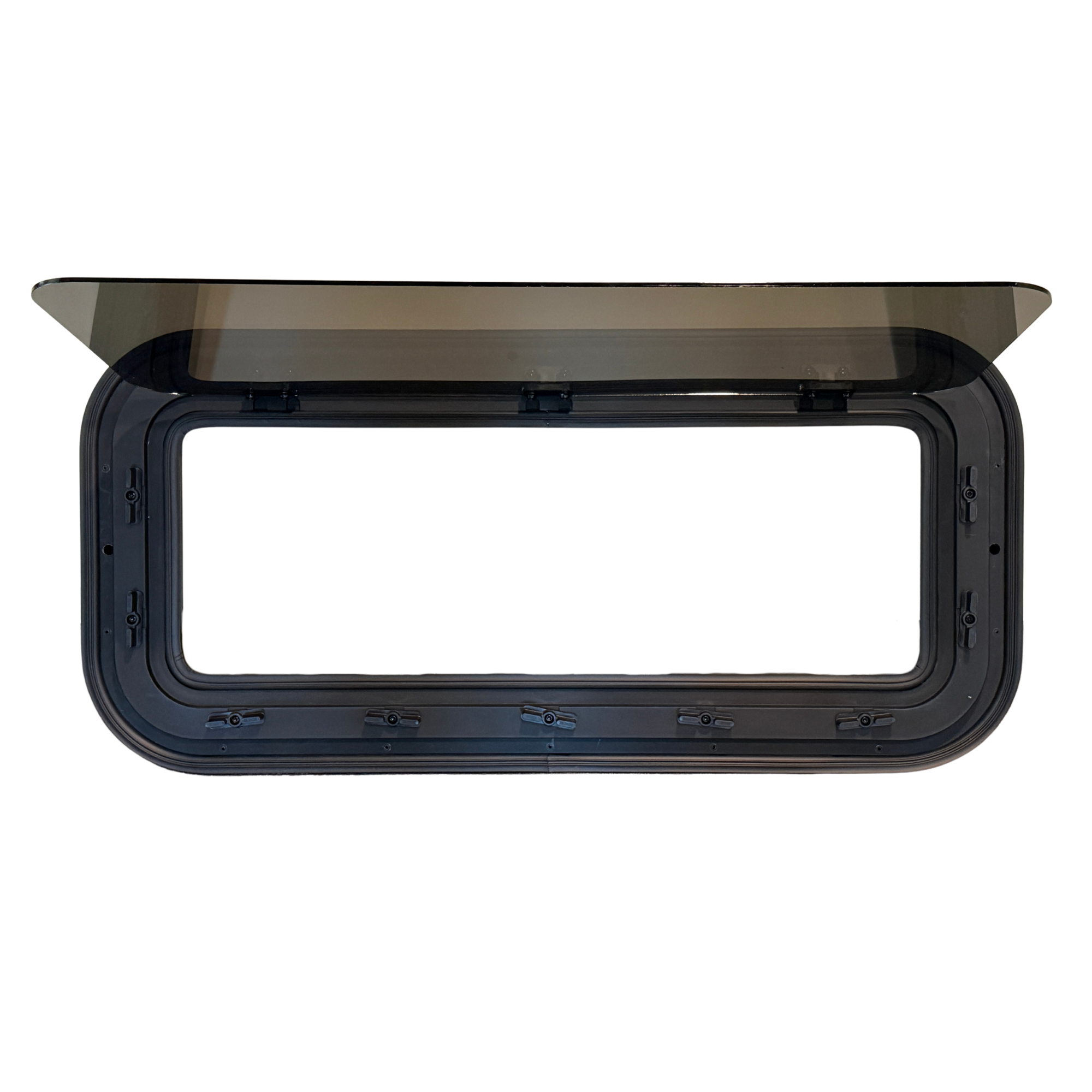 StealthHold™ Window — Silent Position-Hold Window for DIY Blinds & Deer Stands