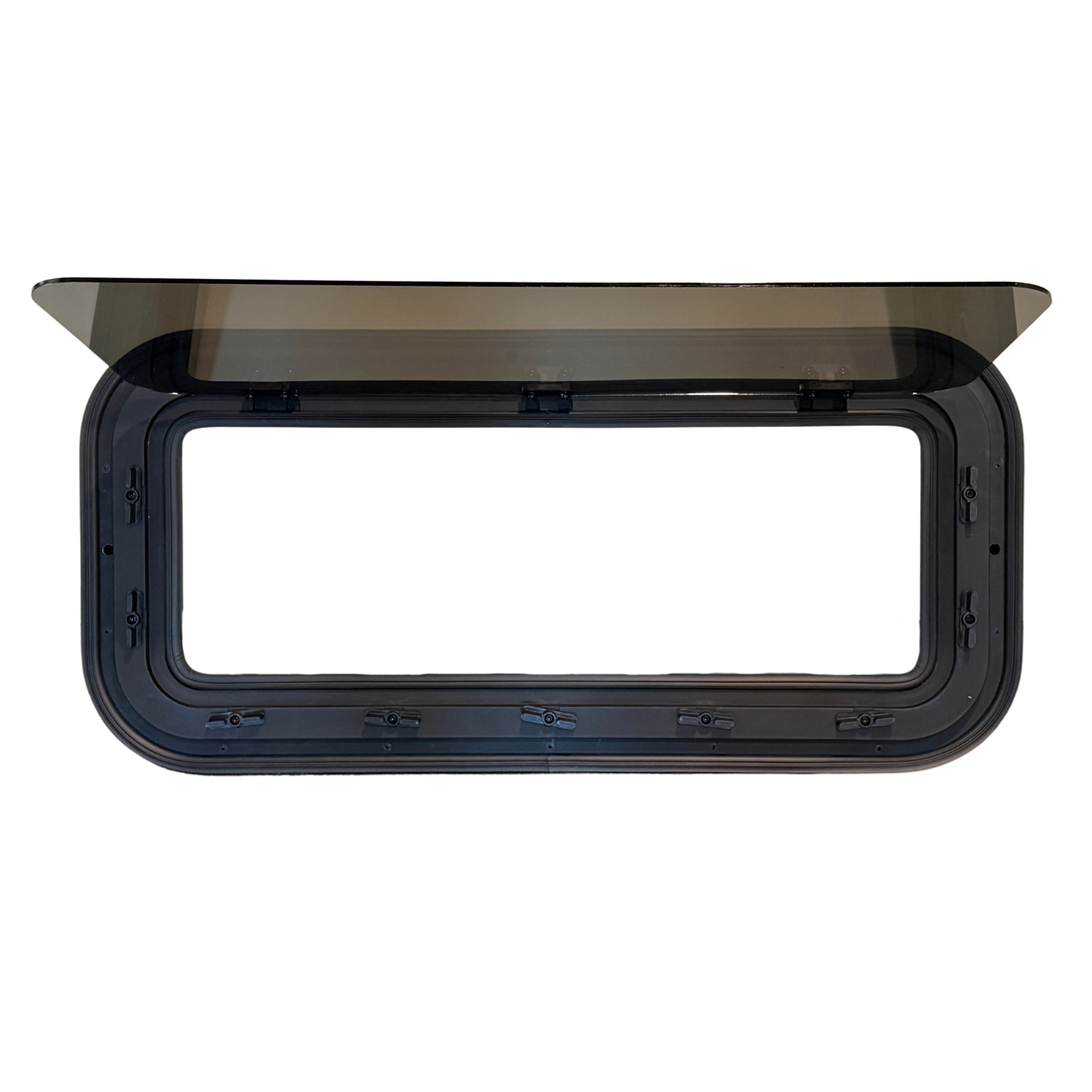 StealthHold™ Window — Silent Position-Hold Window for DIY Blinds & Deer Stands