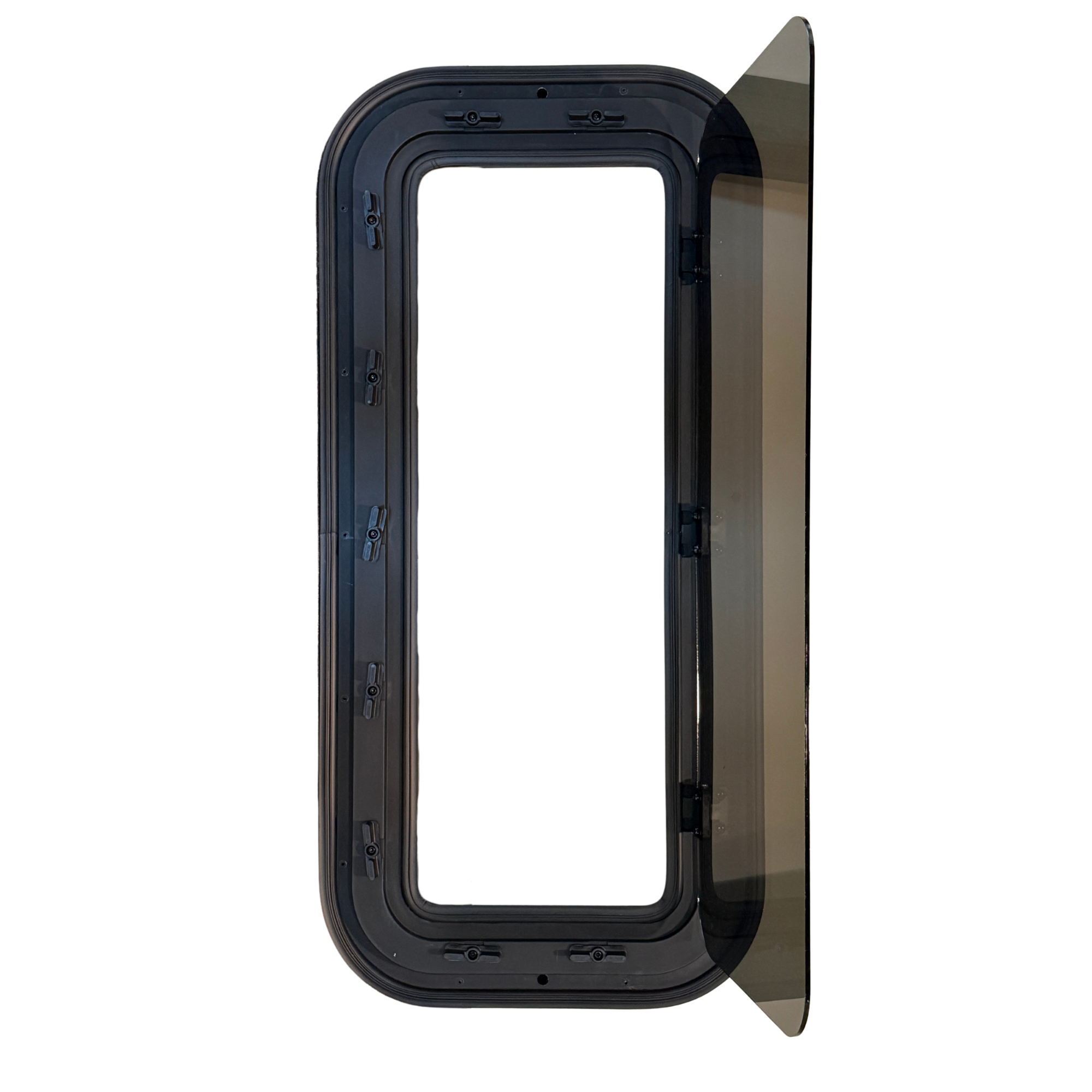StealthHold™ Window — Silent Position-Hold Window for DIY Blinds & Deer Stands